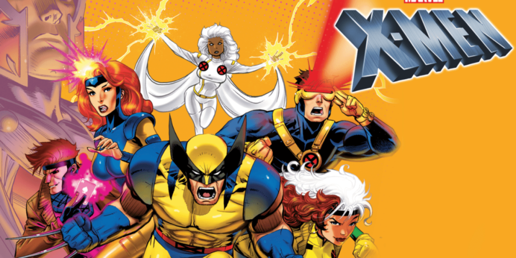 X-Men using their powers.