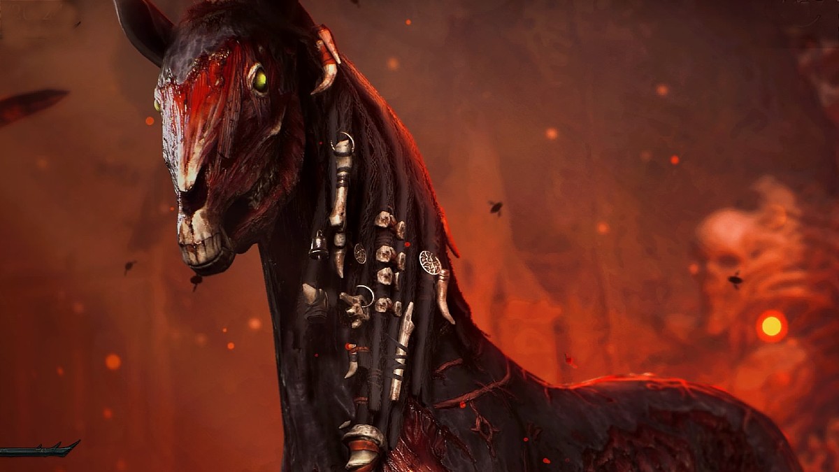 Anniversary gift horse in Diablo 4.