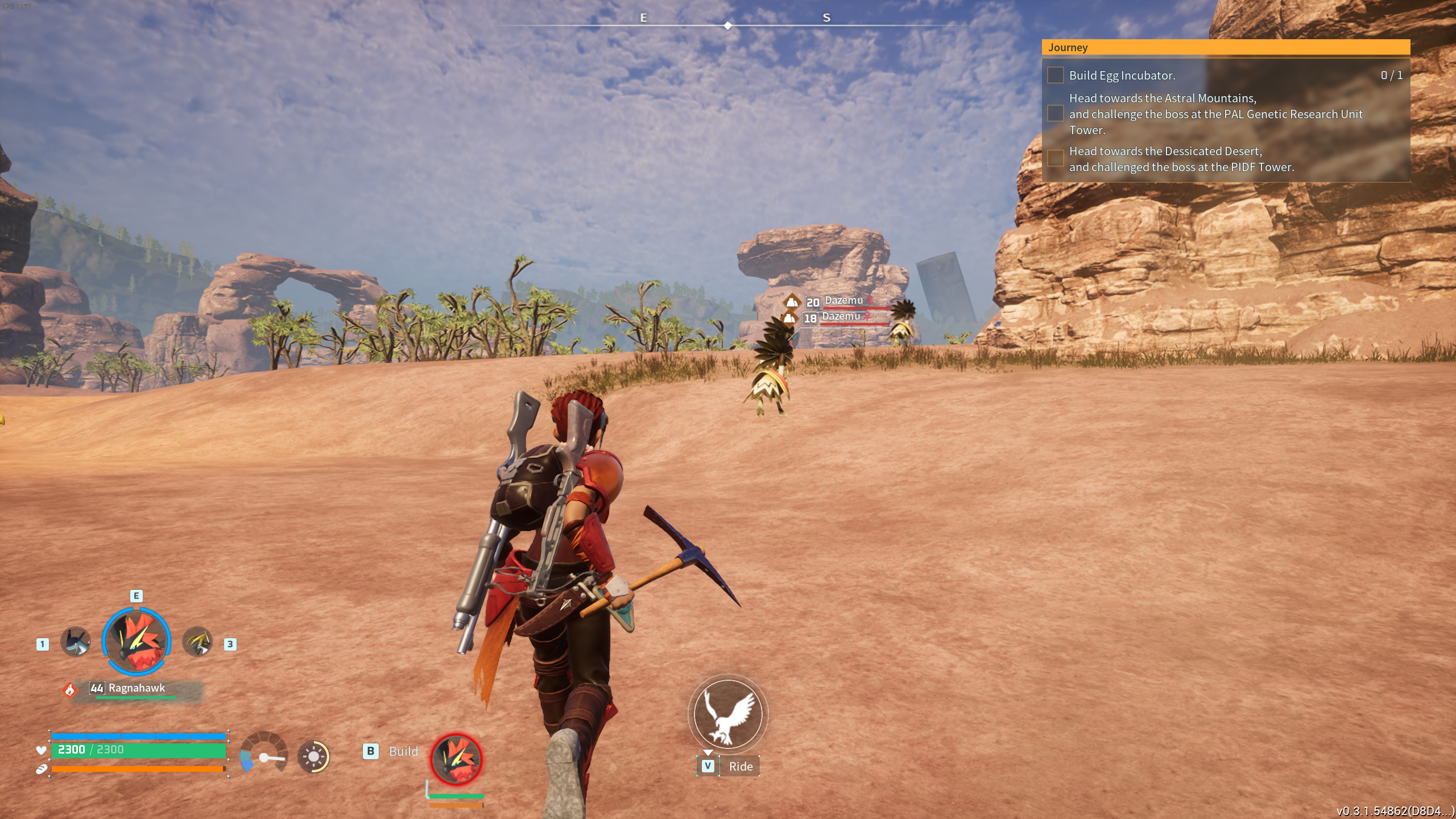 Image of Dazemura running together in packs