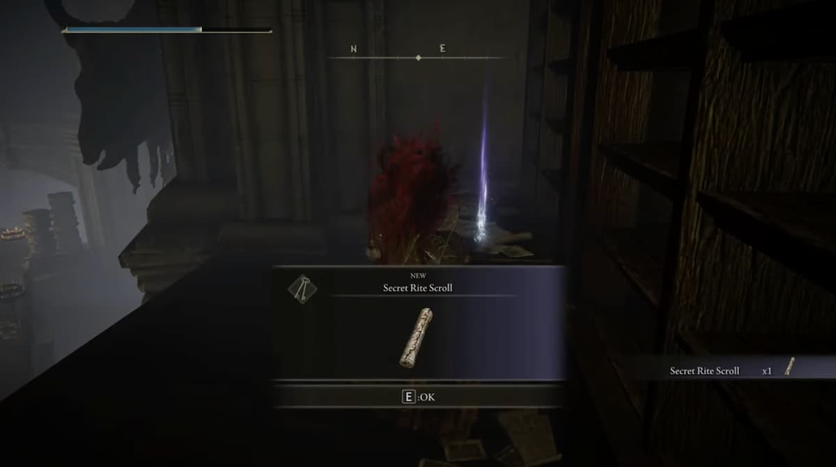 How to Get & Use the Secret Rite Scroll in Elden Ring Shadow of the