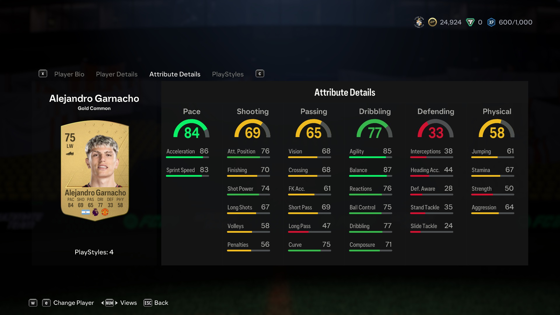 alejandro garnacho ea fc 24
