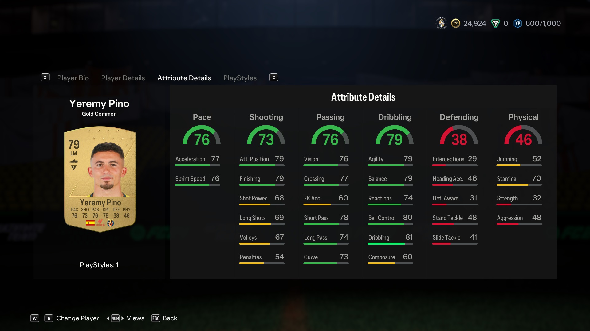 best young wingers in ea fc 24 yeremy pino