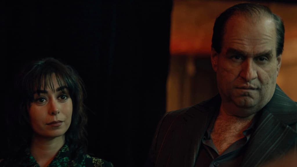 Sofia and Oz in HBO's The Penguin