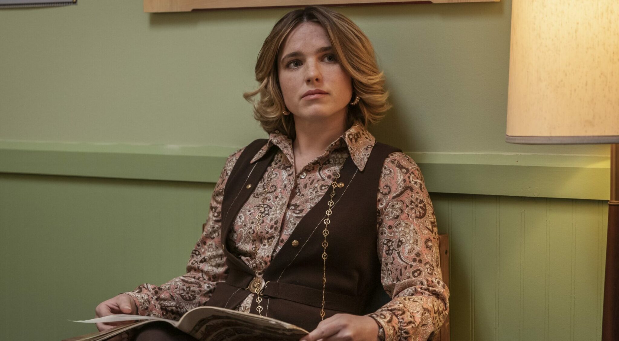 Mary Landon sits in a hospital in Dark WInds