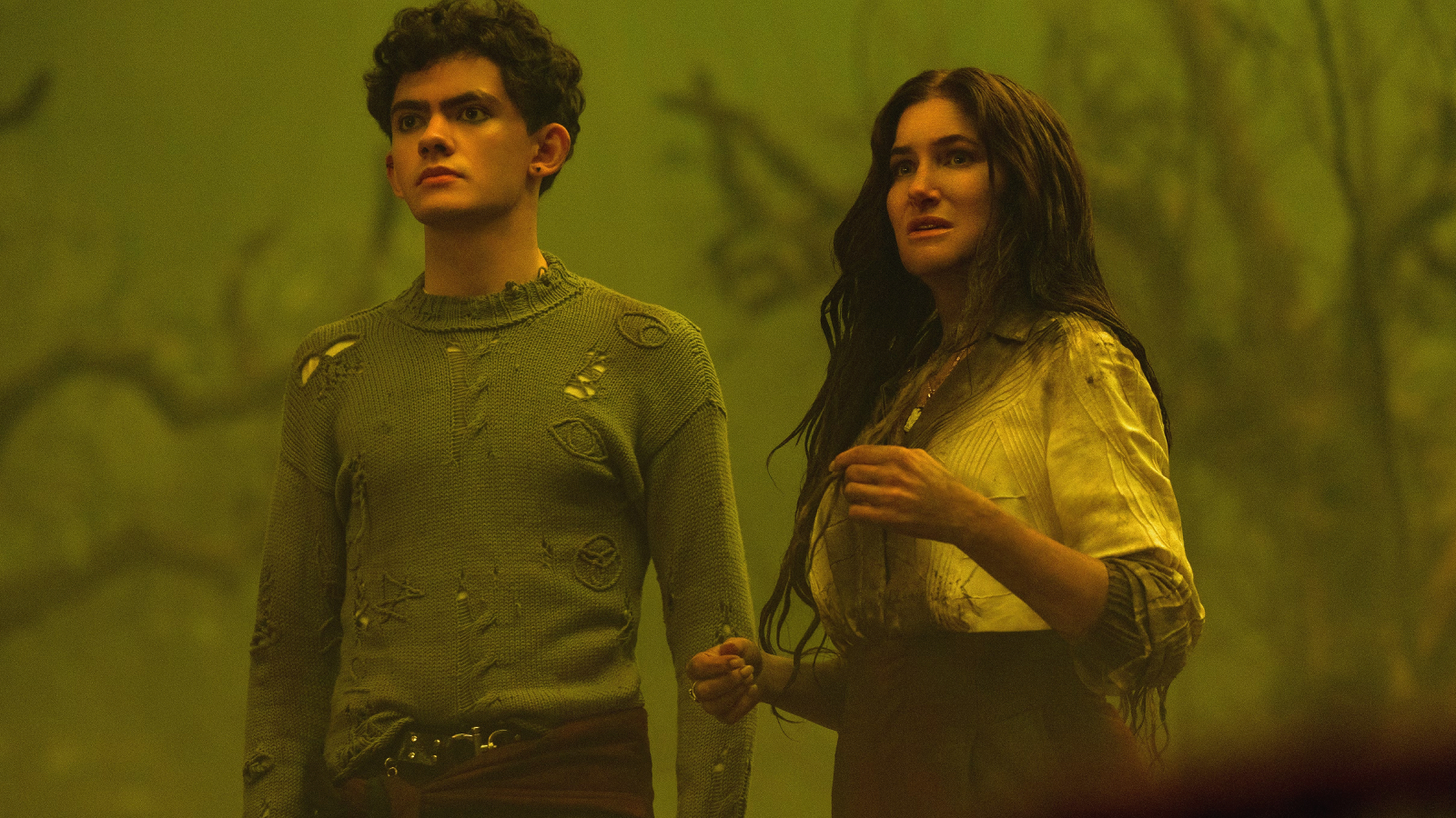 Agatha and Teen on the Witches' Road in Agatha All Along