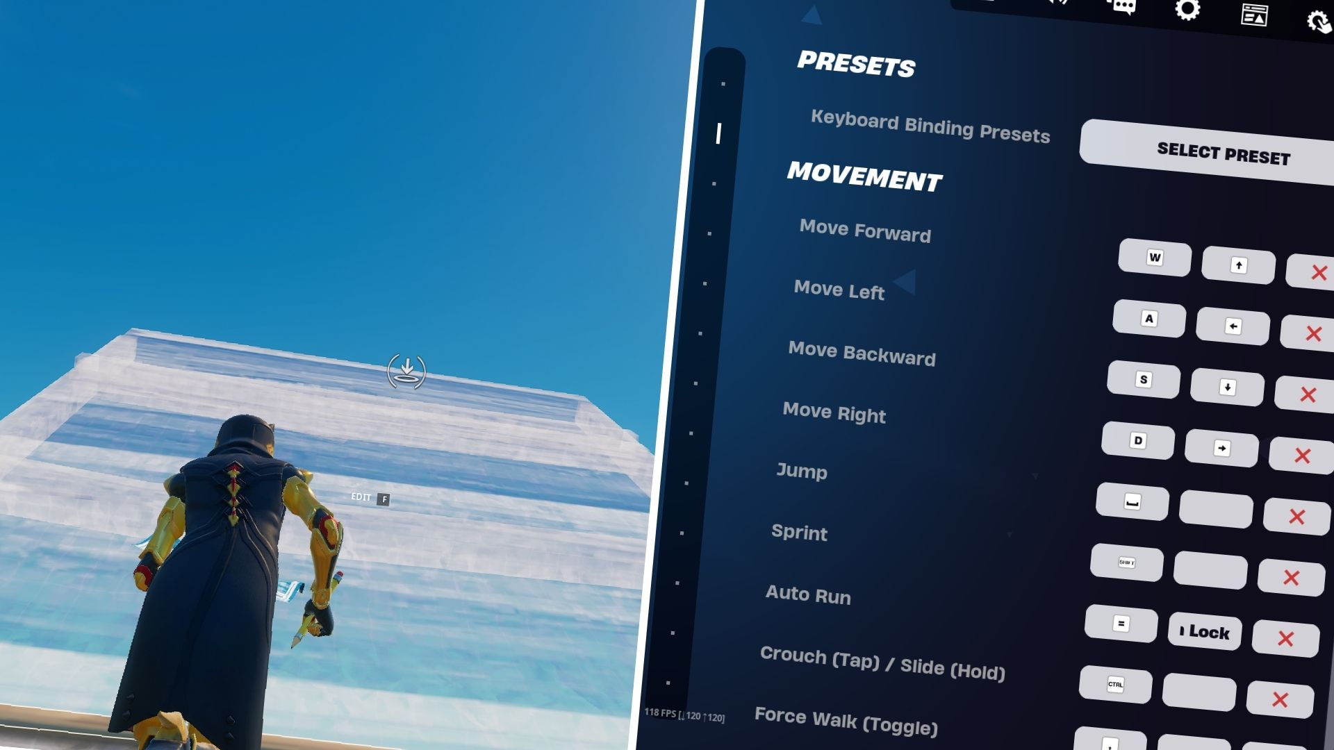 Best Keybinds For Fortnite