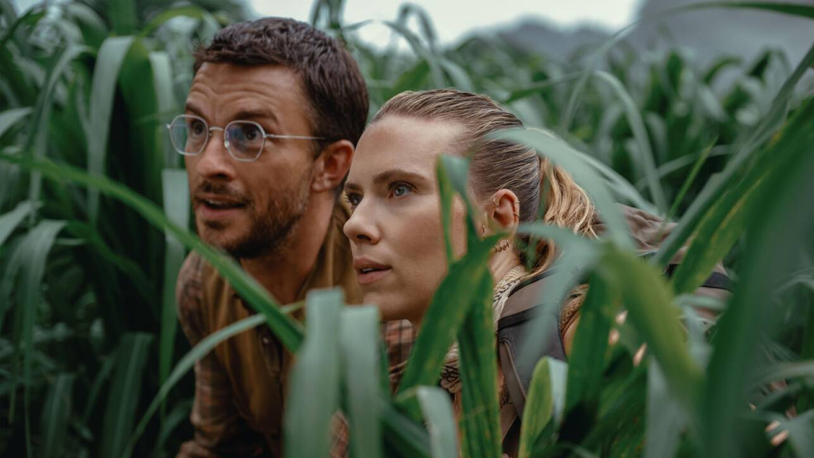 Zora Bennett and Dr. Henry Loomis in Jurassic World Rebirth
