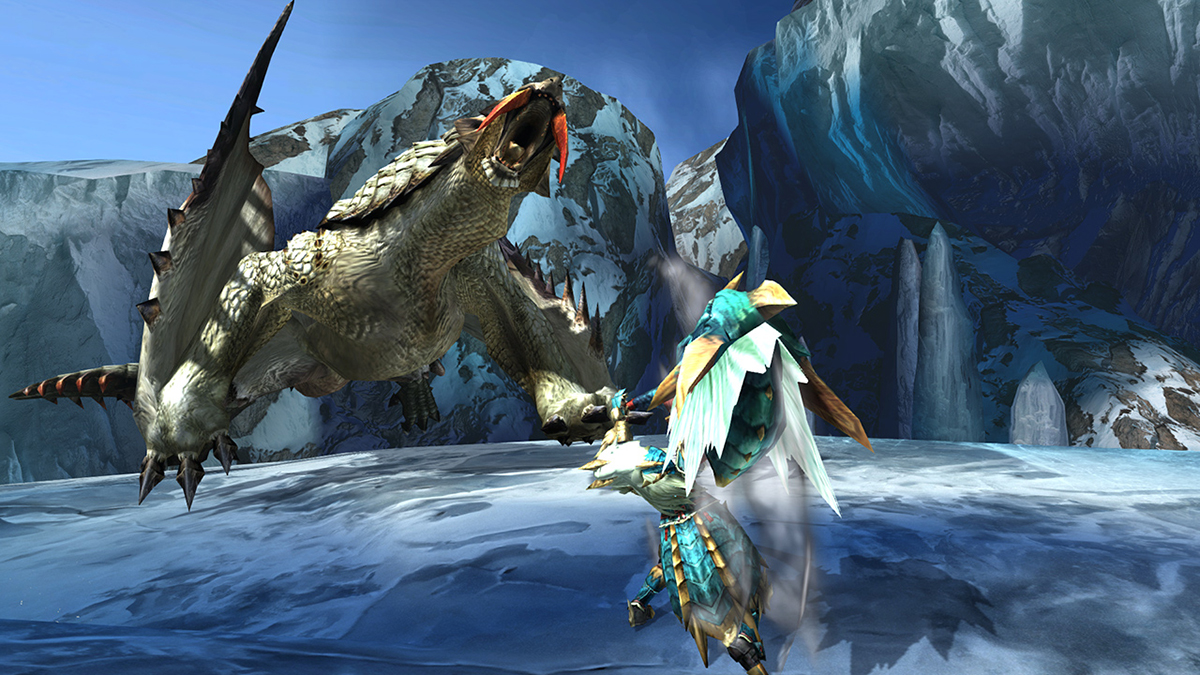 Monster Hunter Generations Ultimate - fighting a Barioth