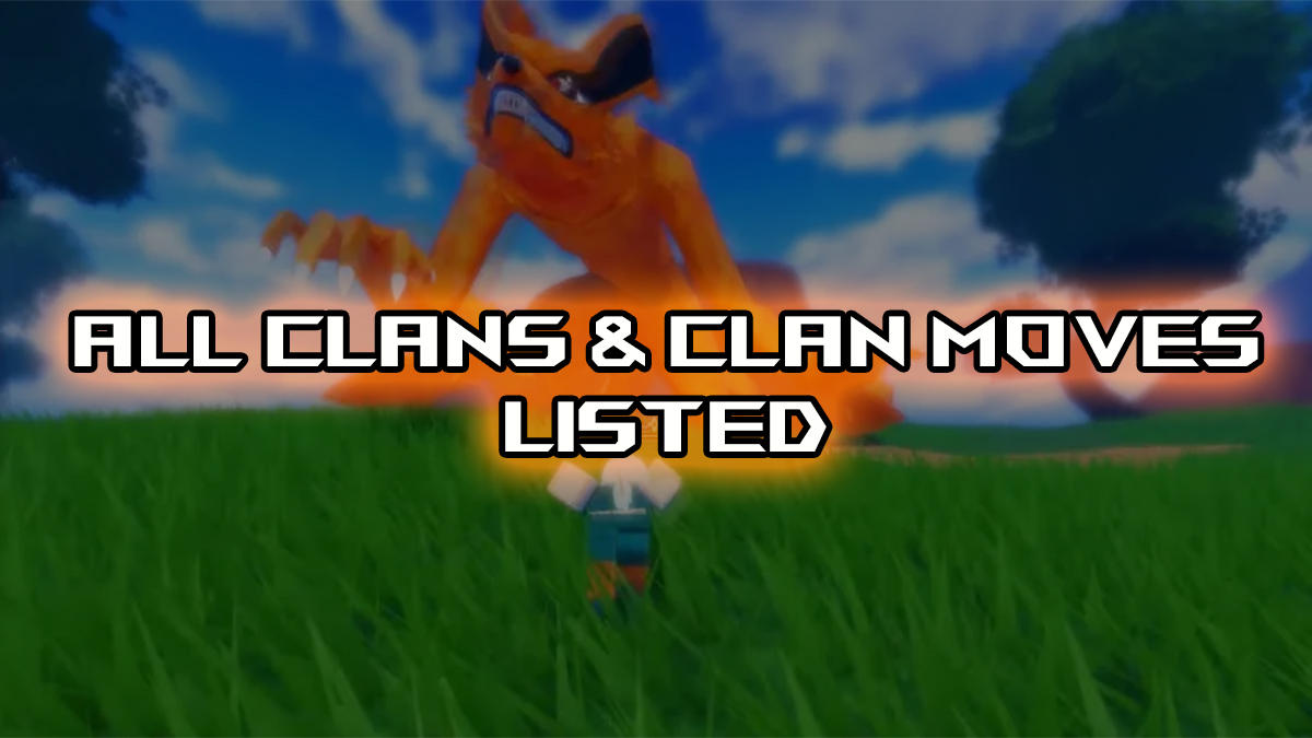 all ninja time clans and clan moves