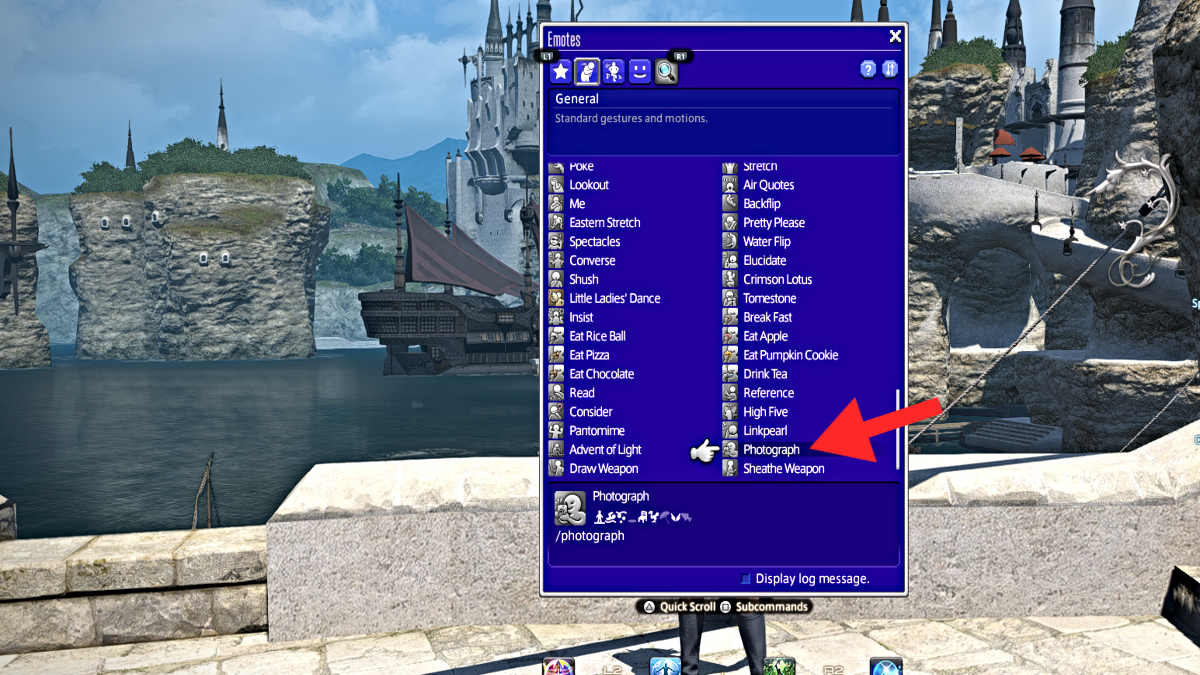 How To Get Photograph Emote (Patch 7.18) in Final Fantasy XIV