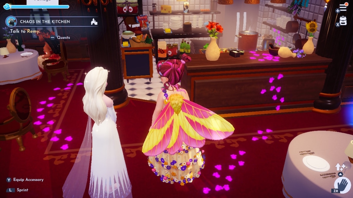Disney Dreamlight Valley - Chaos in the Kitchen Cheshire Cat quest