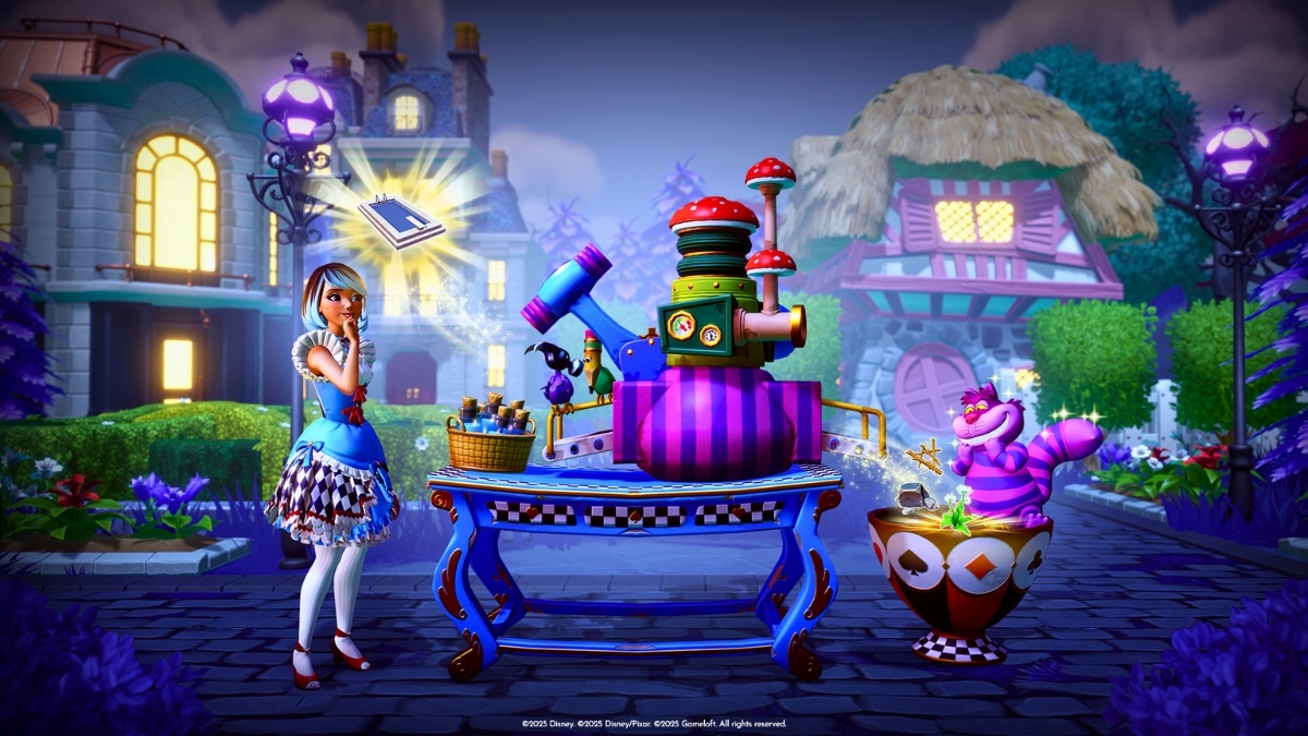 Disney Dreamlight Valley Cheshire Cat friendship quest - The Uncrafting Station