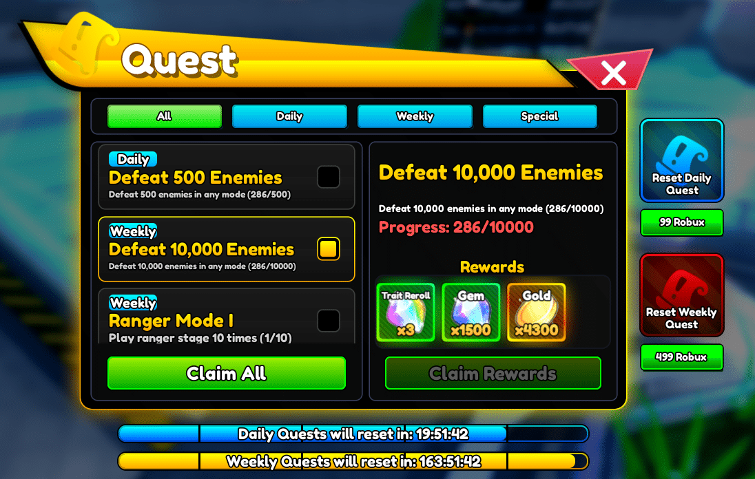 Anime Rangers X Trait Reroll Farming Guide - The Escapist