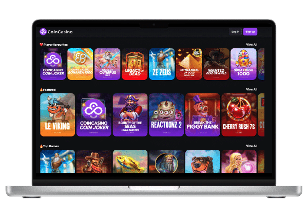 CoinCasino game page - Hong Kong online casinos