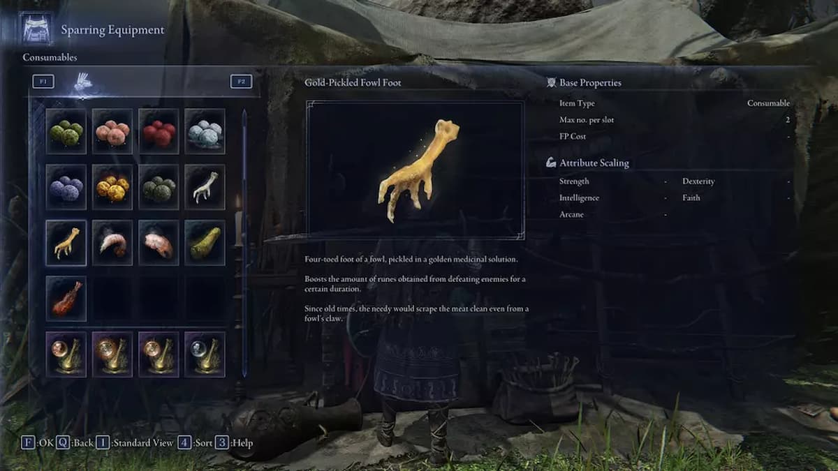 Rune boosting consumables in Nightreign to level up easily