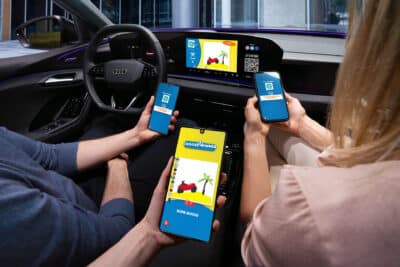 Pictionary Car Pary in an Audi