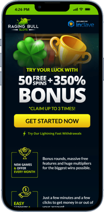 Raging bull casino app