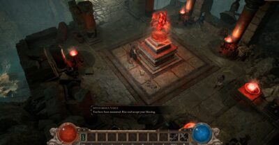 Titan Quest II - blessing shrine