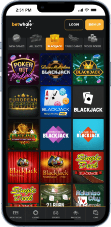BetWhale Blackjack App