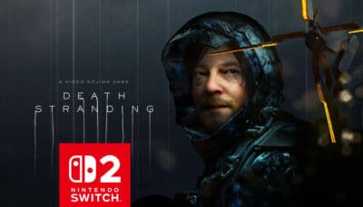 Death Stranding cover with Nintendo Switch 2 logo