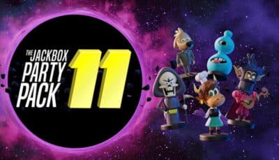 Jackbox Party Pack 11 logo with cartoon characters