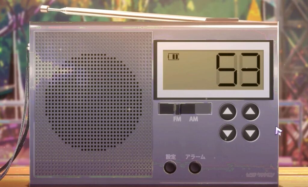 タイプNOISE少年少女の無線機