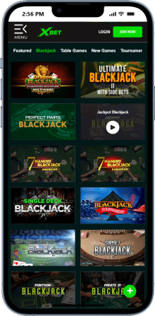 Xbet Blackjack Mobile App