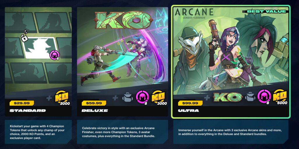 2xko bundles