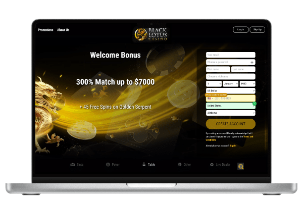 Blacklotus Online Casino