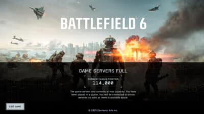 BF6 Server queue