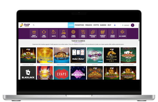 Lucy Duck - best roulette site overall