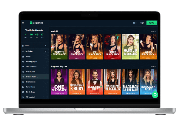 Betpanda - Best Bitcoin Blackjack Sites