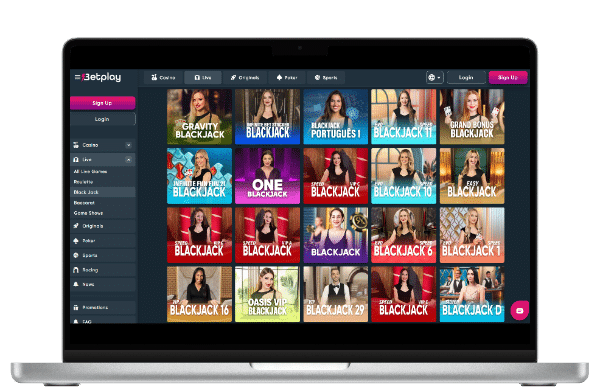 Betplay - Best Bitcoin Blackjack Sites