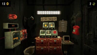 Lucky charms shop inside the cell in CloverPit