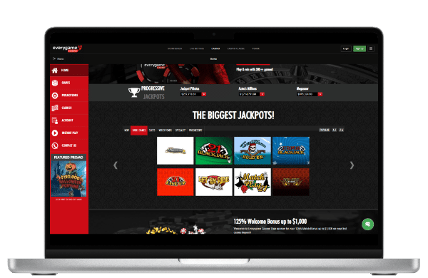 Everygame casino bonus codes and review for table games