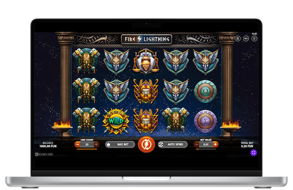 Fire Lightning Provably Fair Slot