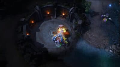 Picture of the new phoenix boss in Heroes of Newerrth Reborn