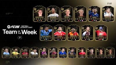EA FC 26 Team of the Week 7 Squad