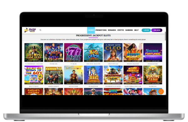 Top casino for latest jackpot slots - Ducky Luck