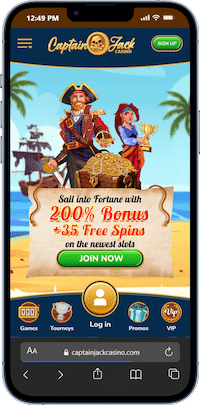 Captain Jack Casino slot app
