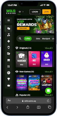 Wild Casino slot app