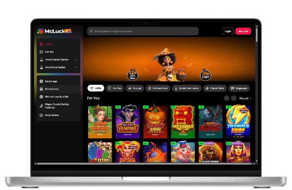 best sweepstakes casinos - McLuck