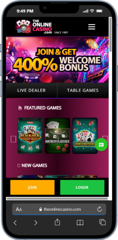 theonlinecasino live roulette app