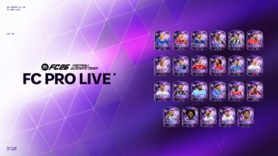 EA FC 26's FC Pro Live Ultimate Team