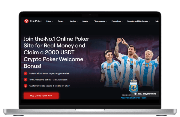 CoinPoker Official Site Desktop