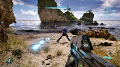 Halo Campaign Evolved gameplay screenshot