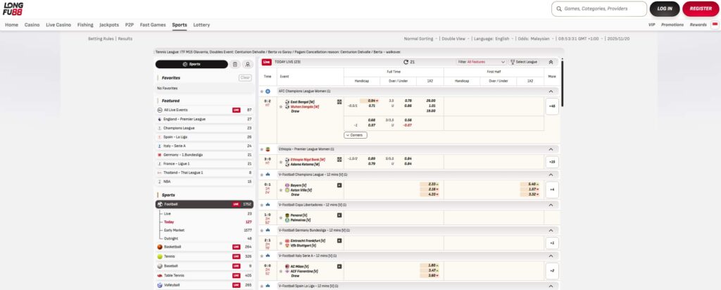 Longfu88 – Sportsbook Asia