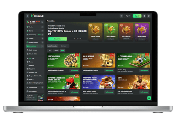 Best Ethereum betting site for crypto bonuses - BC.Game