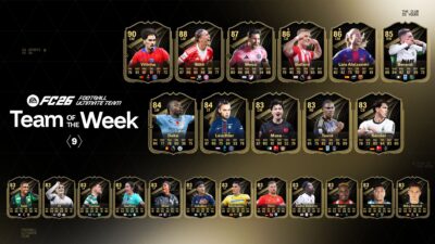 EA FC 26 Ultimate Team Week 9 Squad