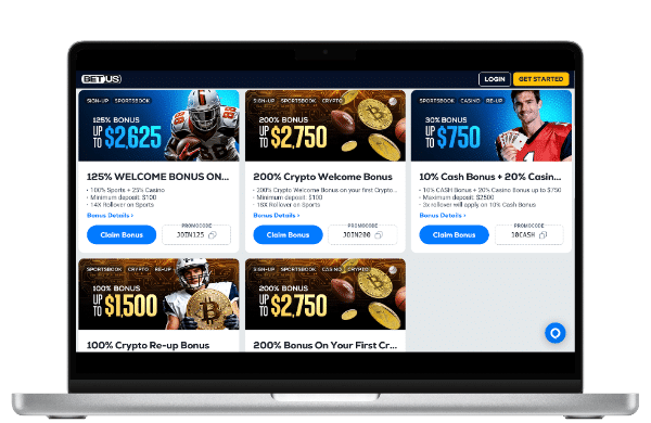 Best sportsbook promos site overall - BetUS